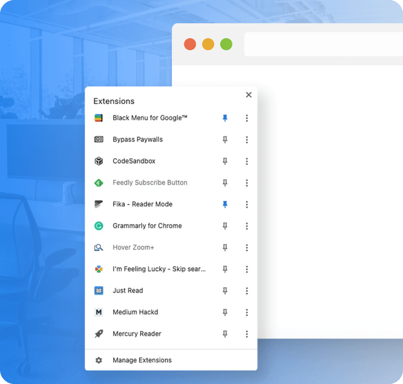 Unverified Extensions